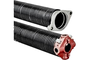 Garage Door Torsion Spring, Replacement Kit Garage Door Springs (Left Wind, 0.250 X 2'' X 31'')