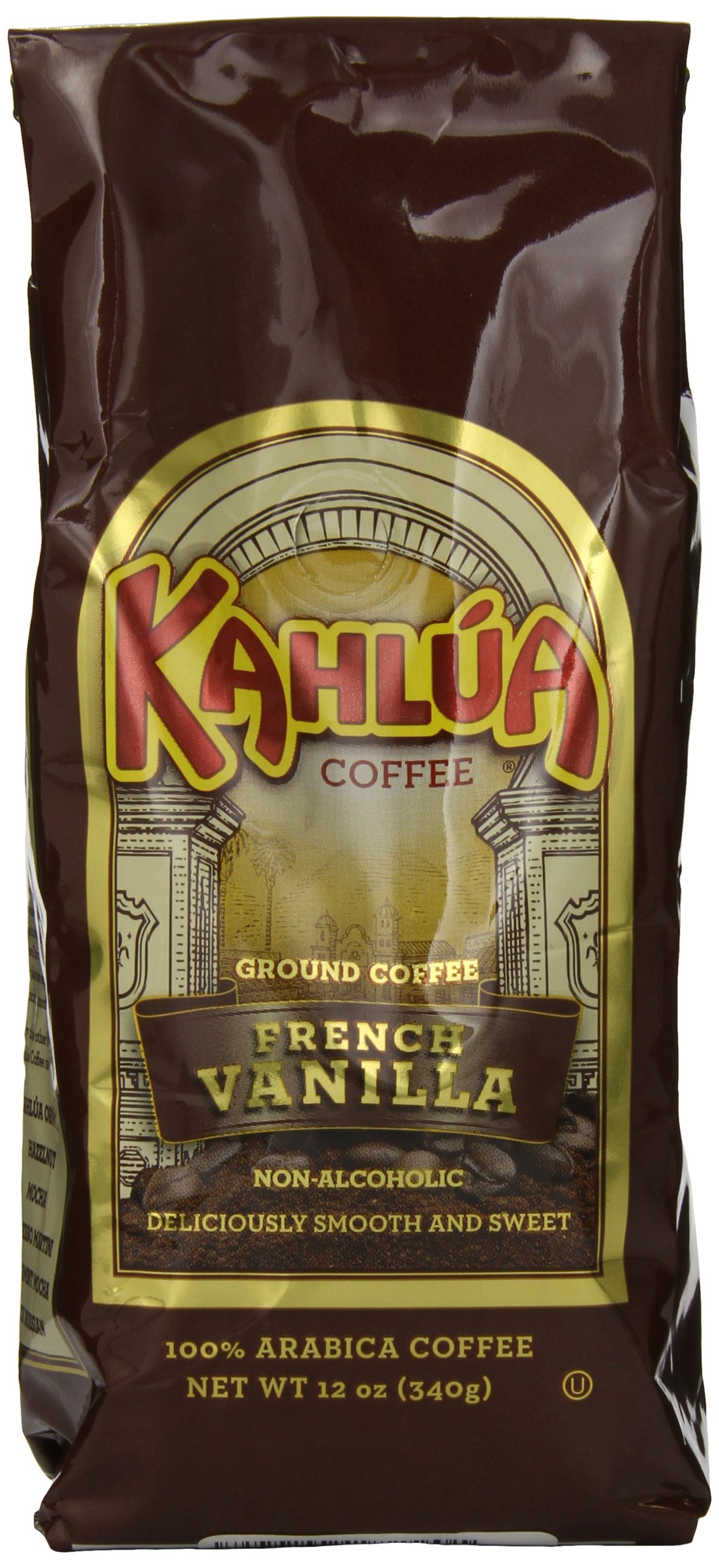 Kahlua Gourmet Ground Coffee, Original, 12 Ounce (Pack of