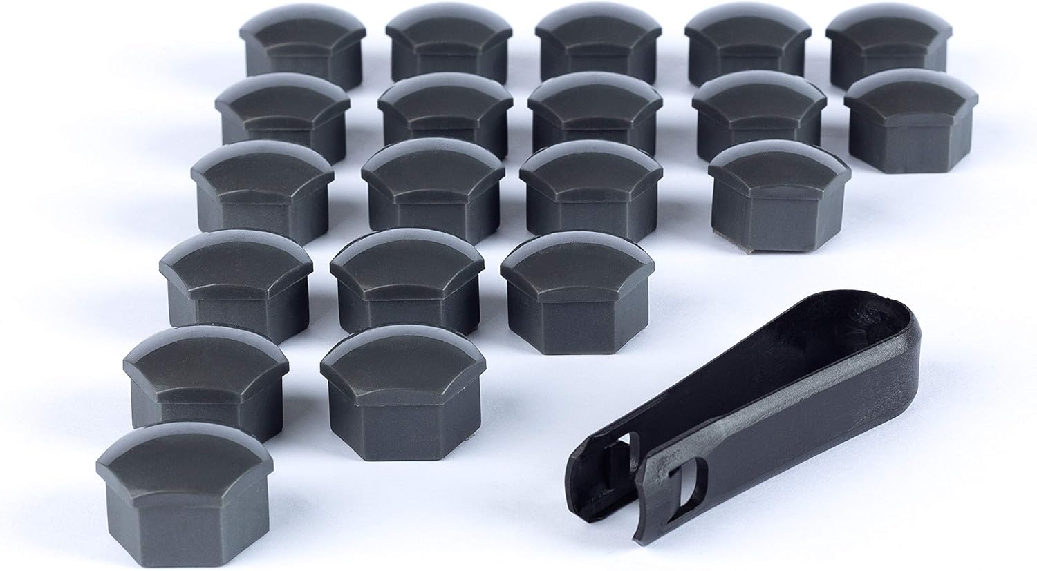 Ellis Excellence Set of 20 Wheel Nut/Bolt Covers Caps, Universal Fit in