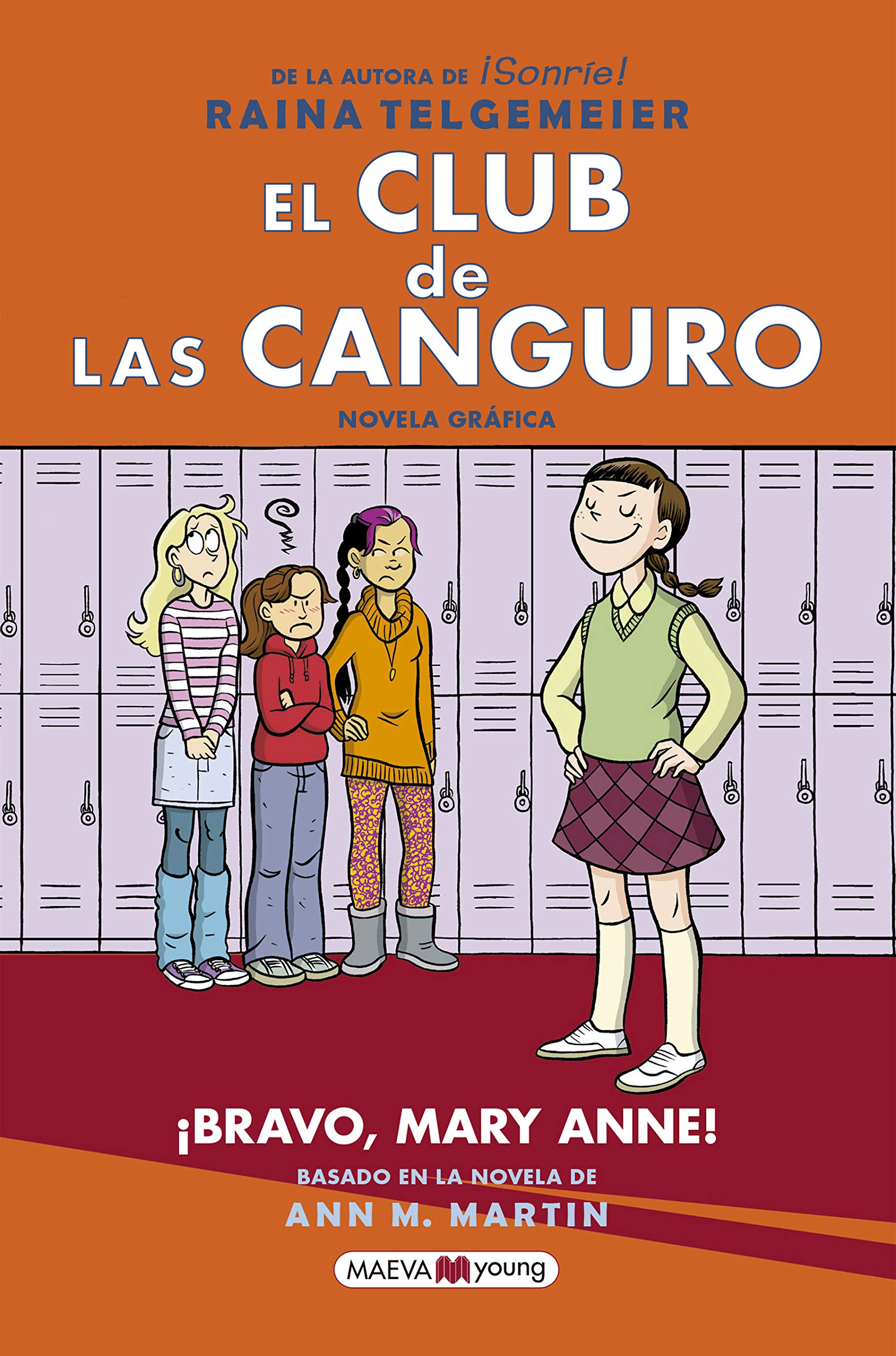 Portada de El Club de las Canguro 3: ¡Bravo, Mary Anne! (Novela gráfica)
