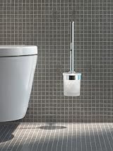 Duravit Starck 1 Toilet Seat Soft Close Urea Thermoset White Stainless Steel view 7