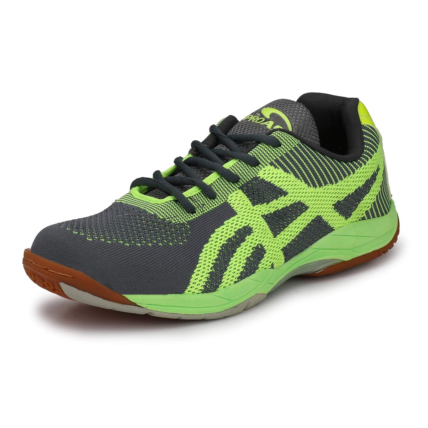 proase white yellow badminton shoe