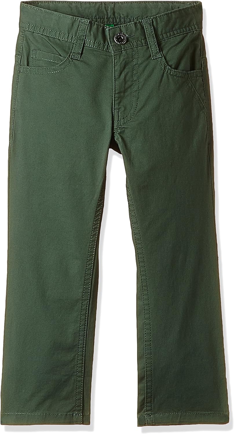 Buy United Colors of Benetton Boys' Trousers (17P4FL157CN0G_Black_XL) at Amazon.in