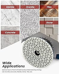 Panfreet 4"/100mm 4 Step Polishing Diamond