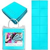 VViViD Folding Travel Yoga & Exercise Mat, With Water-Proof Carry Bag