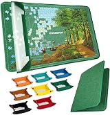 MOZOOSON Folding Puzzle Board 105x80cm for 2000 Piece Jigsaws & Trays