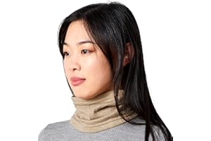 CHARM 100% Organic Cotton Neck Gaiter - All Season Mens Womens Wide 2 in 1 Headband Loop Infinity Scarf