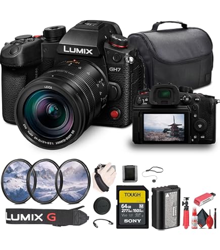 Amazon.com : Panasonic Lumix GH7 Mirrorless Camera with 12-60mm f