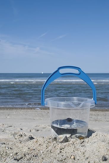 clear sand buckets
