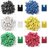 VooGenzek 600PCS 2.54mm Jumper Caps 6 Colors Circuit Board Shunts Connectors view 3