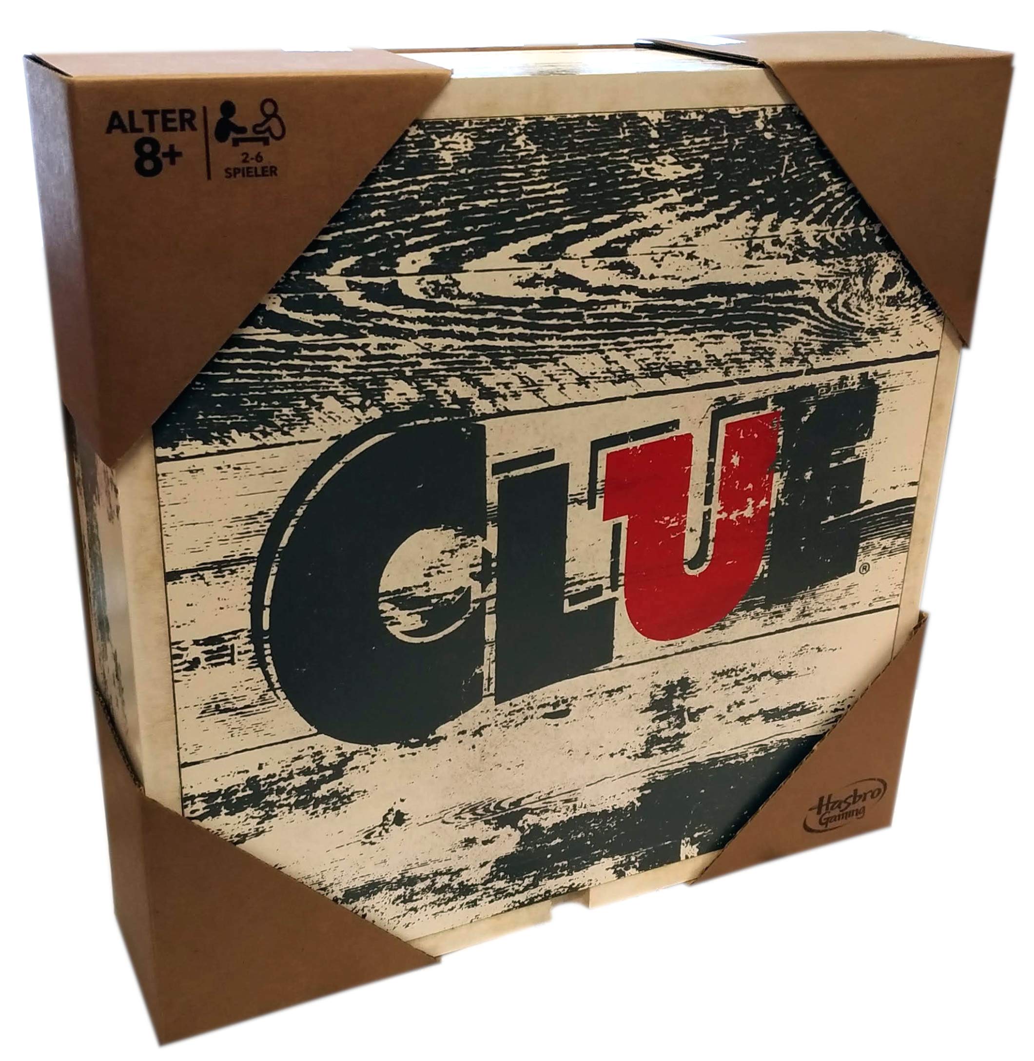 Hasbro Gaming Cluedo Rustic (Wooden Special Edition) Amazon Exclusive