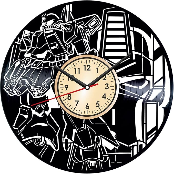 Transformers Vintage Vinyl Wall Clock Great Home Decor