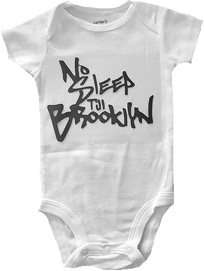 no sleep till brooklyn onesie
