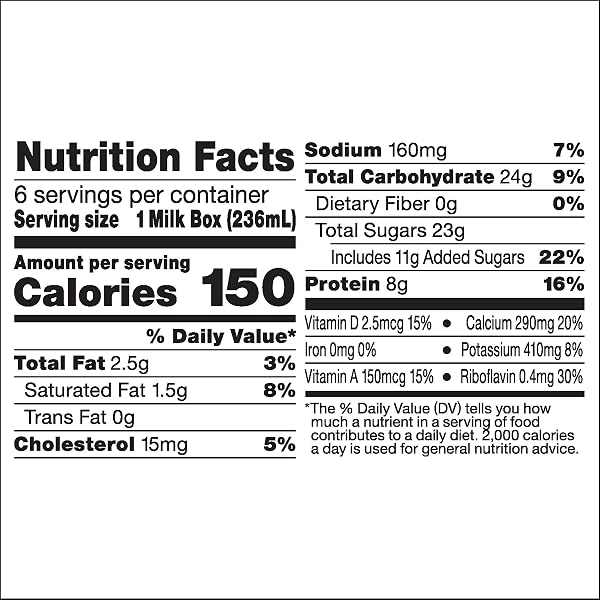 HORIZON ORGANIC, LOW FAT ORGANIC MILK BOX, STRAWBERRY, 8 OUNCE (PACK OF 6)