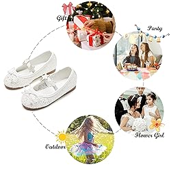 Felix & Flora Toddler Flower Girl Mary Jane Shoes