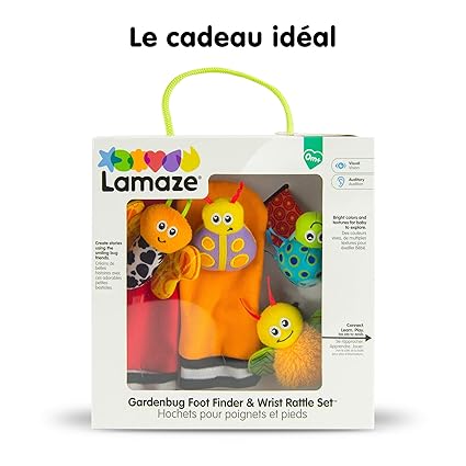 lamaze wrist rattles and foot finders