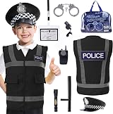 Cheerful Children Toys Kids Police Costume Set 10-Piece Ages 3-7 view 1