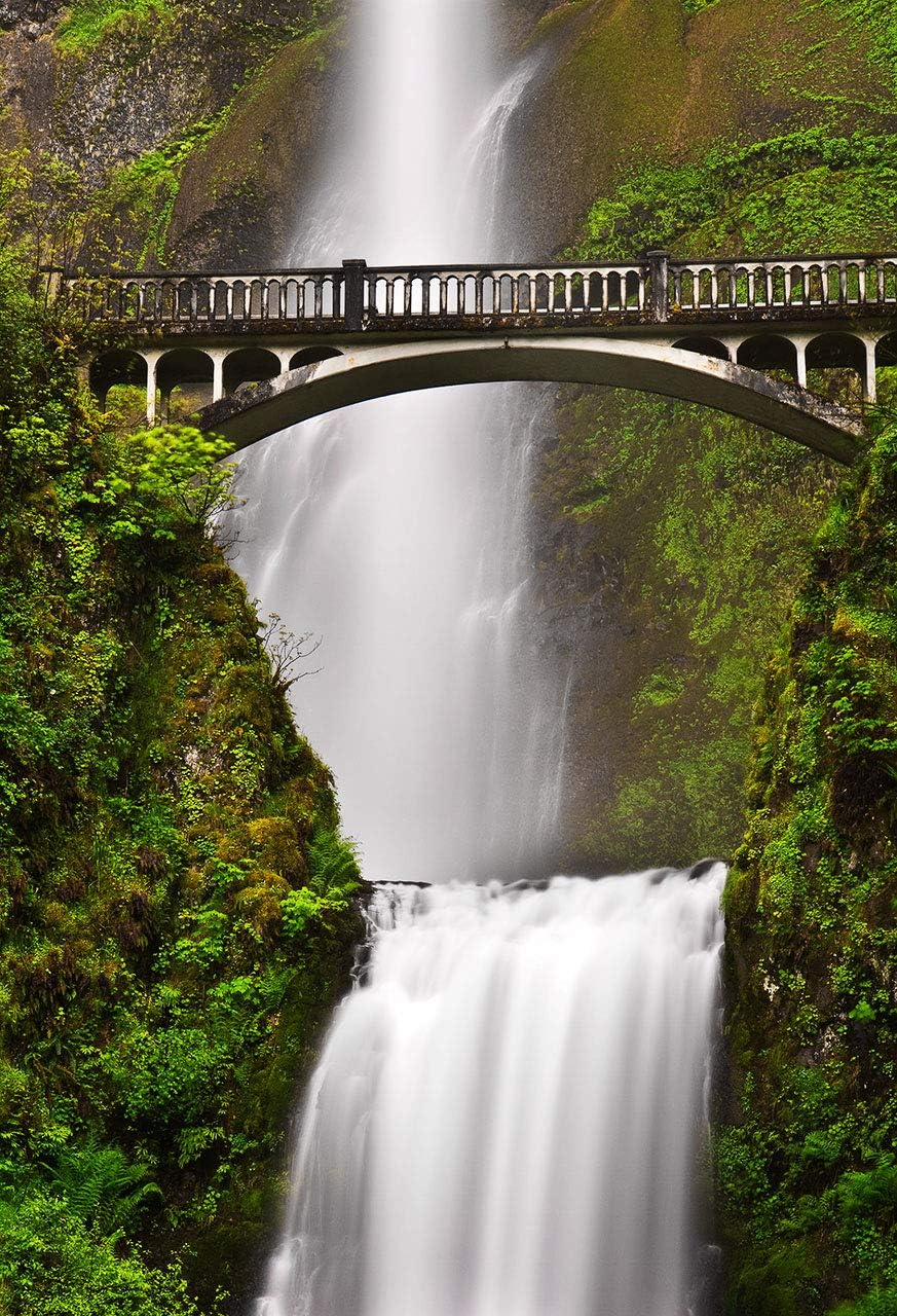 Photographs - Oregon Waterfall Photography, Multnomah Falls Photo Print, Columbia River Gorge National Scenic Area Wall Art Home Decor, 8x10 to 24x36