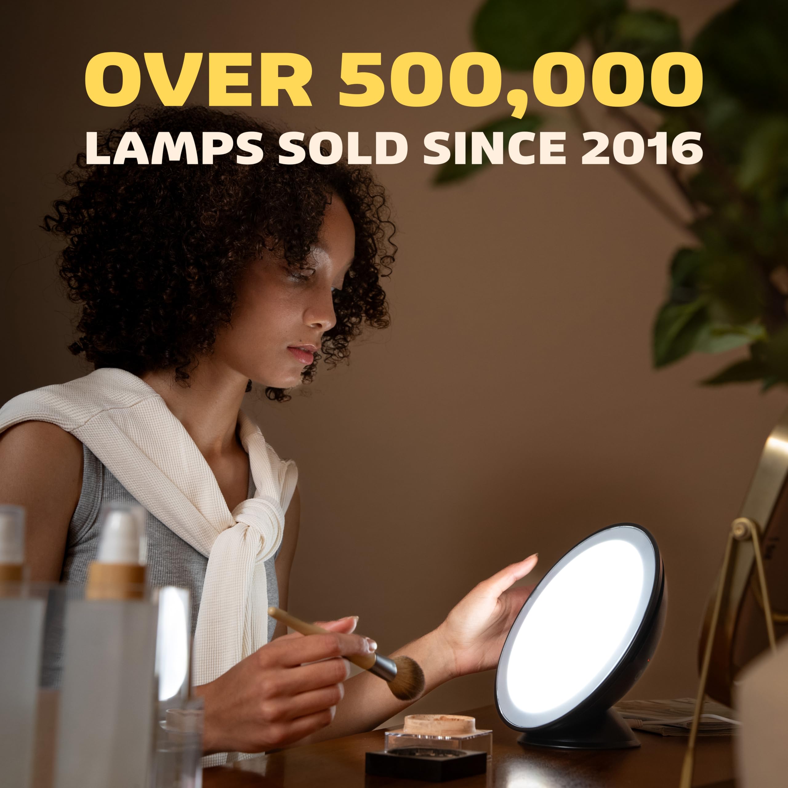 Circadian Optics Lumos 2.0 Bright Light Therapy Desk Lamp | As Seen On Shark Tank | Ultra Powerful 10,000 LUX Brightness | 5500K Color Mimics Noon Day Sun | Improve Your Mood, Sleep, Energy & Focus