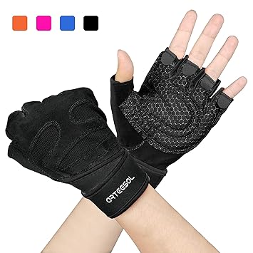 arteesol Fitness Handschuhe, Herren Damen Gewichtheber Training Sport Handschuhe für Grip Gewichtheben Training Fitness Bodyb