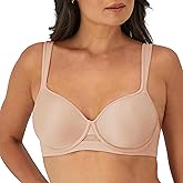 Bali Womens One Smooth U Ultra Light Minimizer Underwire Bra Df3490