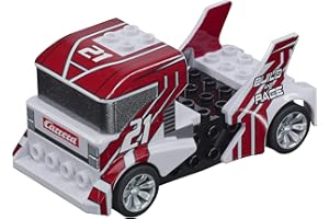 Carrera 64191 Build 'n Race Truck 1:43 Scale Analog Slot Car Racing Vehicle GO!!! Slot Car Toy Race Track Sets