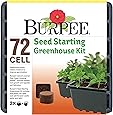 Burpee Seed Starter Tray with Coir Pellets, One Size, 72 Cells