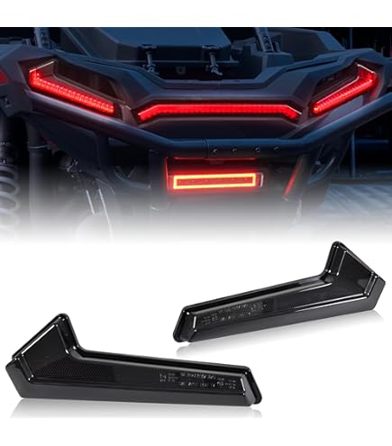 SAUTVS Center Tail Light 3rd Brake Stop Lamp For Polaris RZR XP