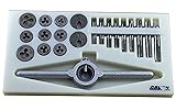 31 PCS HSS Mini Tap and die Set UNF/UNC 0-90 to 4-40