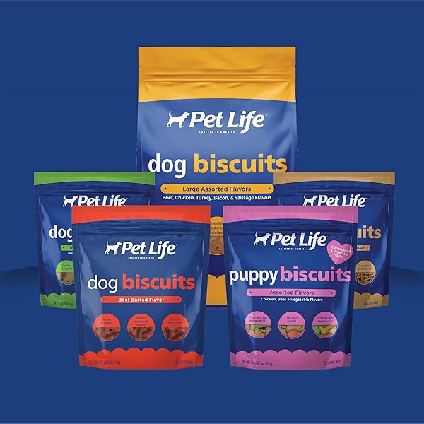 PET LIFE BASTED BISCUIT SURP, 15 OZ