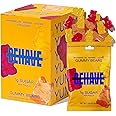BEHAVE Low Sugar, Low Carb Gummy Candy | Healthy, High in Fiber, Keto & Diabetic Friendly Snack | Non-GMO, Gluten-Free, Dairy-Free, No Artificial Flavors or Sweeteners | Sweet Bears, 1.8oz (6-Pack)
