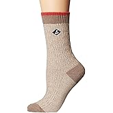 Sperry womens Soft Boyfriend Boot Crew Socks - 1 Pair Pack - Soft Acrylic Socks for Sneakers, Boots, Lounge