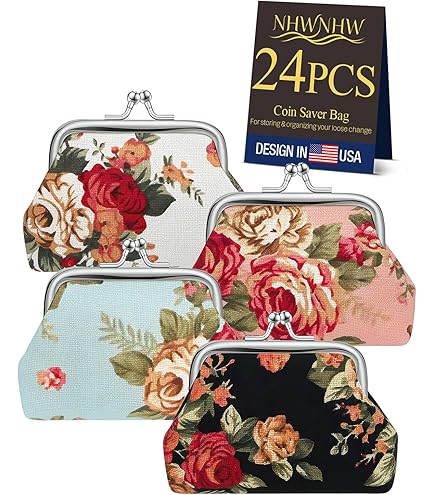 Amazon.com: ZOOFOX 16 Pieces Small Change Purse, Sequin Coin Purse