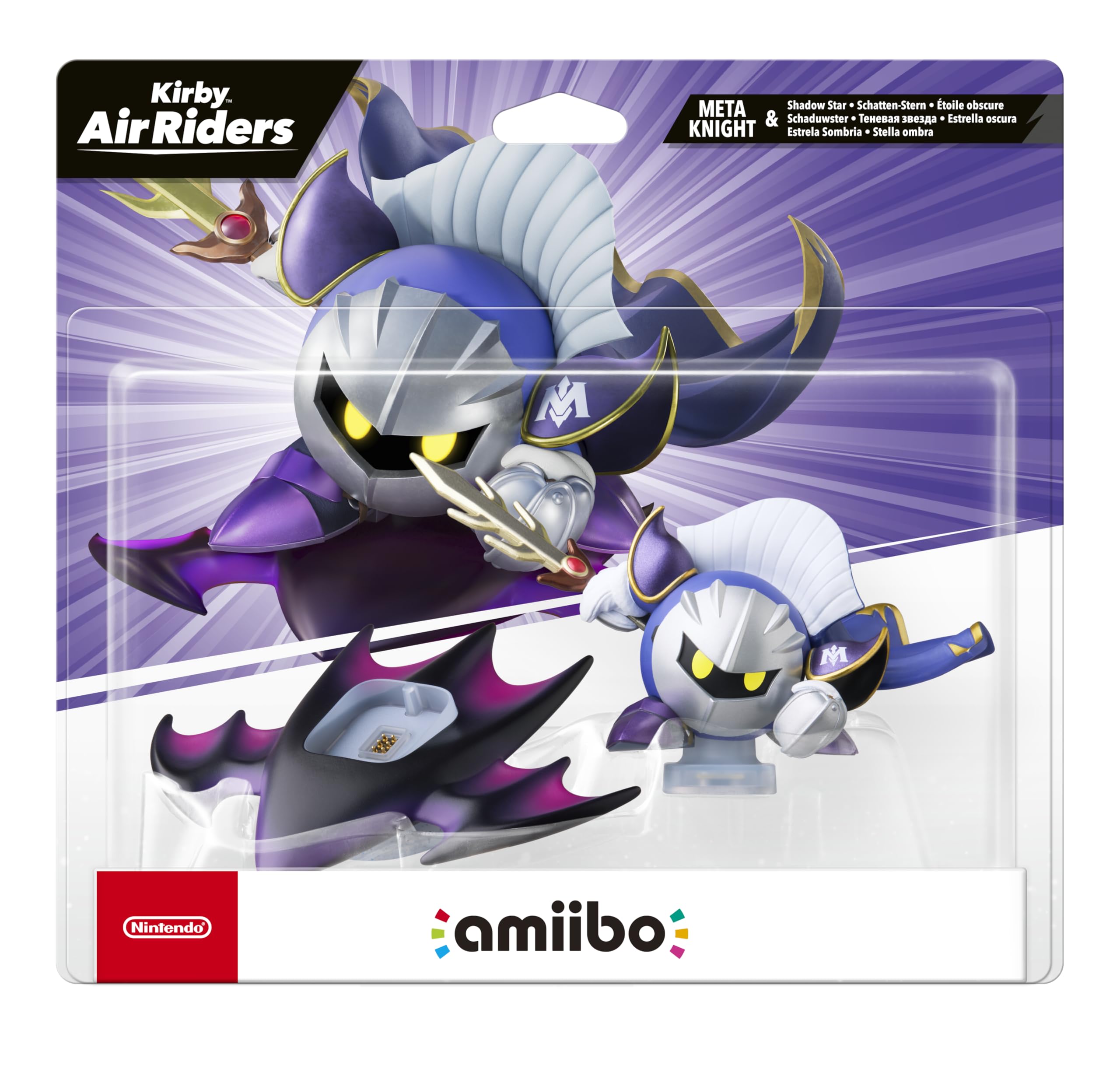 Nintendo amiibo Kirby Air Riders: Meta Knight & Shadow Star