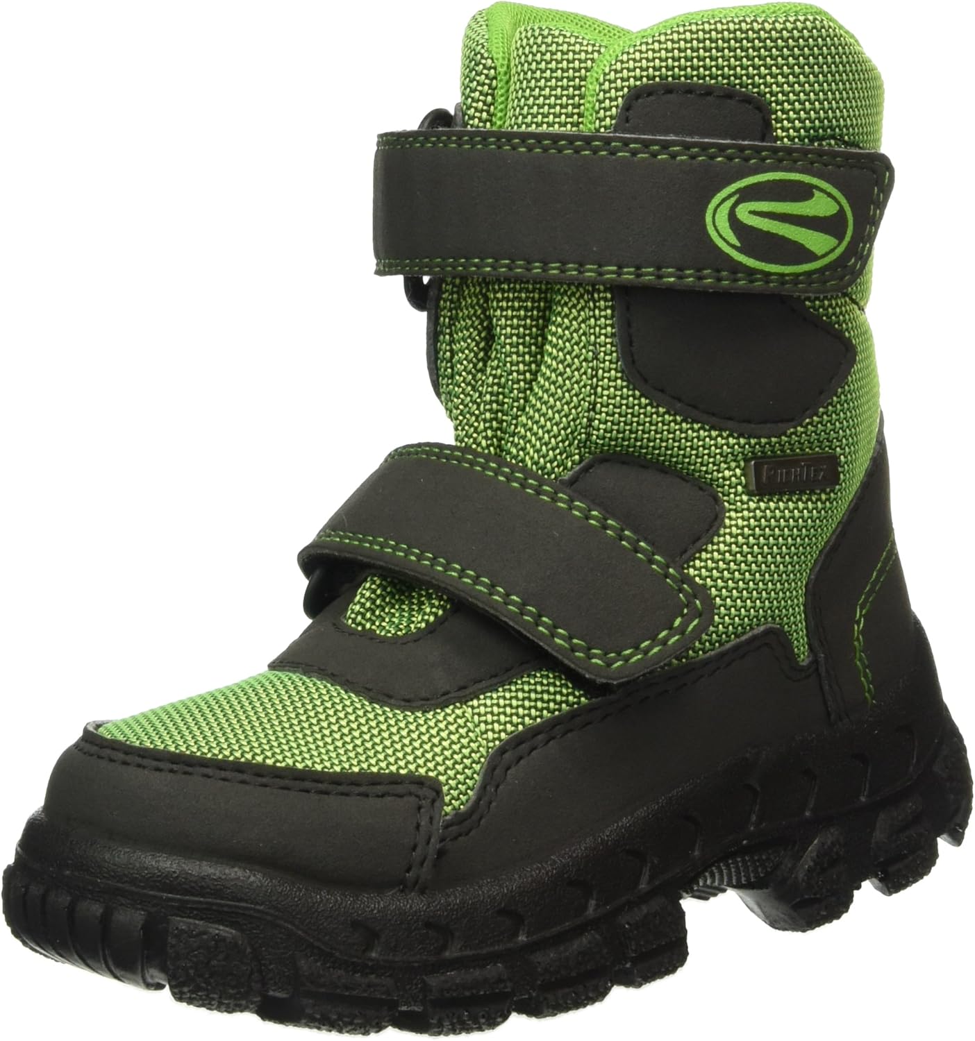 Richter Kinderschuhe Jungen Davos Schneestiefel, Grün (Apple/Black 5801