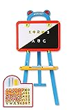 ToyThrill Kids Chalkboard Whiteboard Easel - 3 in 1