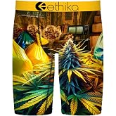 Ethika Men's Staple Boxer Brief, Cat Boyz | Premium Stretch mens staple with Signature Design, No Ride-up and Breathable Cotton