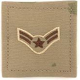 Insignia Depot US Air Force 2x2 OCP Scorpion Rank with Hook Fastener