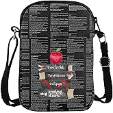 WZMPA Edward Cullen Crossbody Bag Bella Swan Fans Gift Edward Shoulder Bag Bella Swan Merchandise
