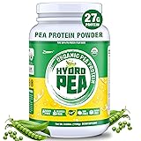 Zammex Organic Pea Protein Powder, 27g Proteins Per