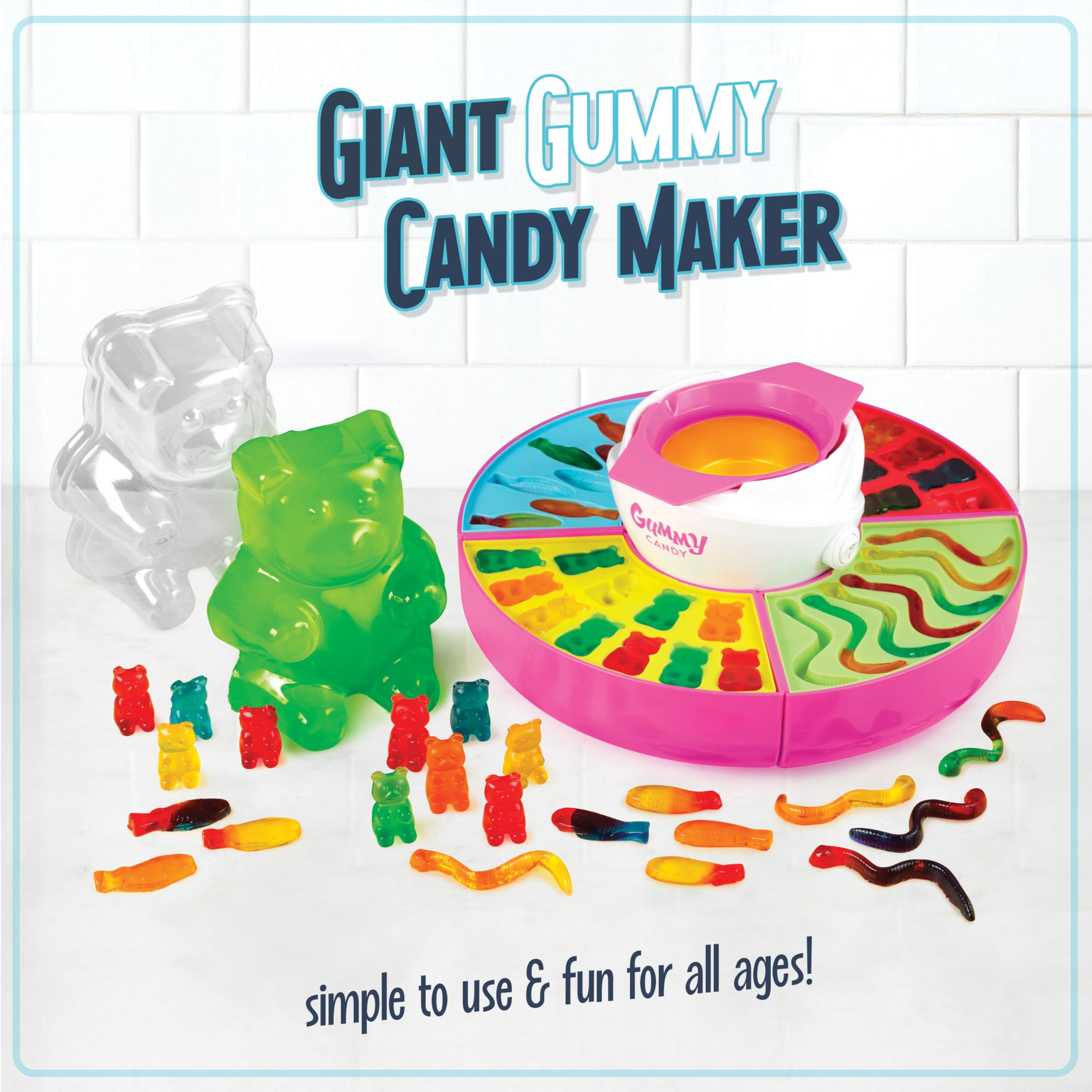 Nostalgia Electric Giant Gummy Candy Maker