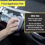 T-Cut Wax Applicator Set with Handle – Microfiber & Foam Pads, Reusable view 5