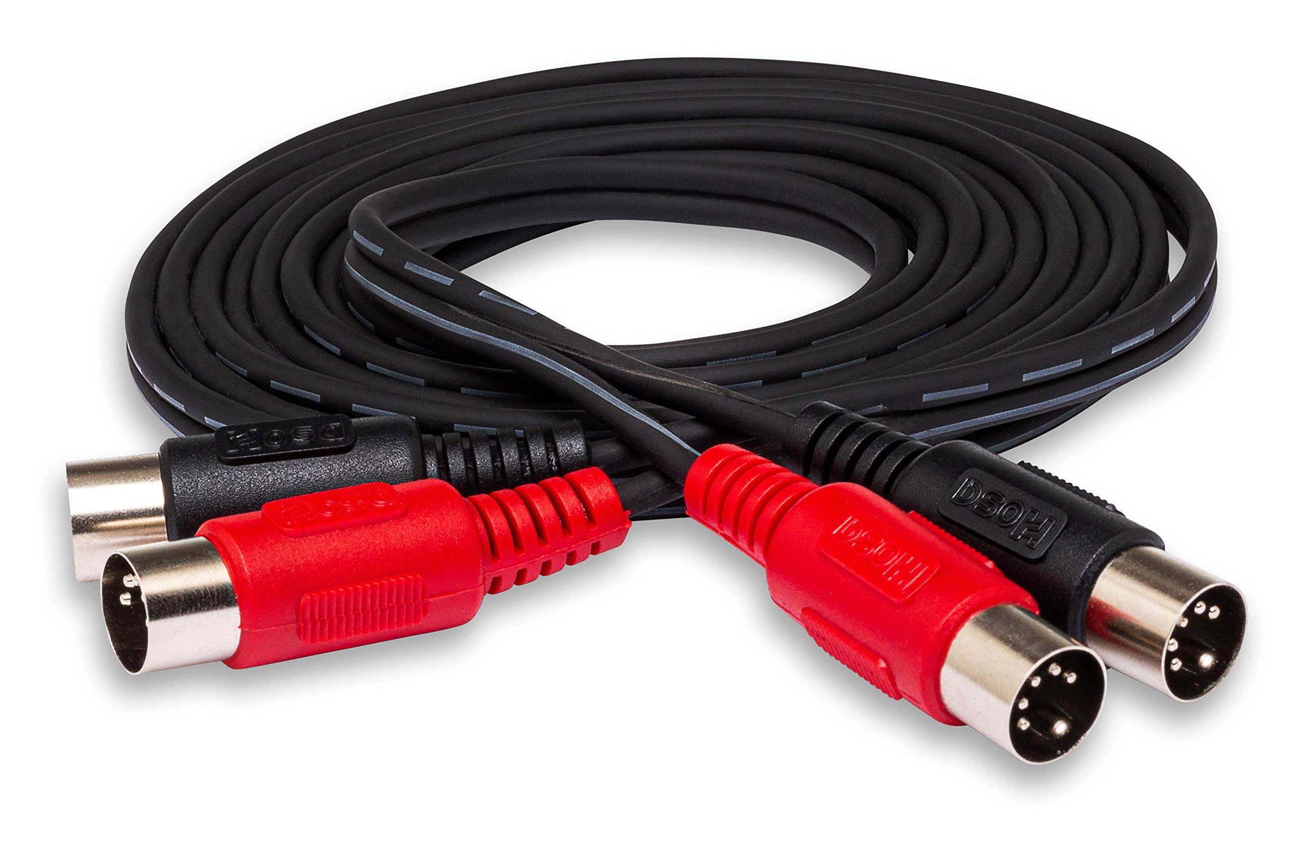 HosaTech MID-203 3m Dual 5 Pin DIN to Same Dual MIDI Cable