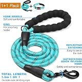 haapaw Reflective Dog Collar Padded Neoprene Adjustable Nylon Collar view 4