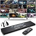 HDMI Multiviewer 16X1 1080P HDMI Quad Screen Multi Viewer Splitter 16 in 1 Out Seamless Switch 4 8 16 Way Display Screen Divider 16 HD Video Signal On the Same One Screen 4 models 1x1 4x1 8x1 16x1 etc