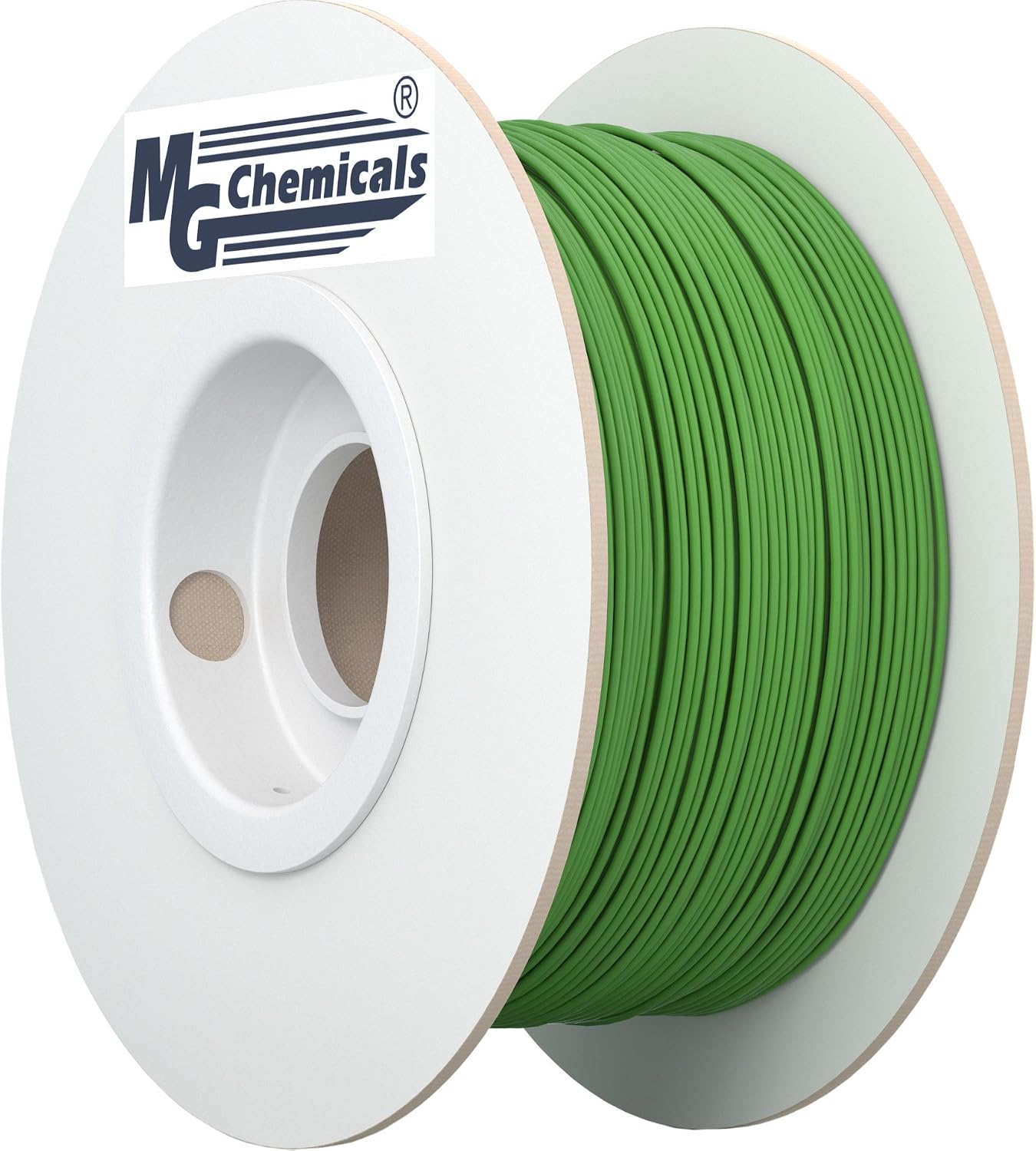 MG Chemicals ABS17THGR1 Thermochromic Color Changing Green ABS 3D Printer Filament, 1.75 mm, 1 kg Spool, 340 Meters