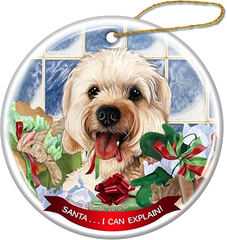 cavapoo christmas ornament