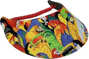 The Incredible Sunvisor Available in Beautiful Designs Perfect for Summer! Made in The USA!