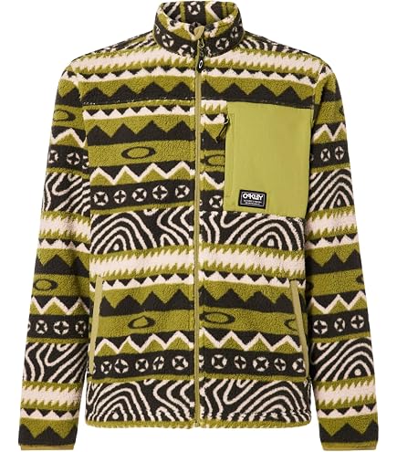 Oakley Mens Alpine Full Zip Sweatshirt, Ginger, X-Small at Amazon