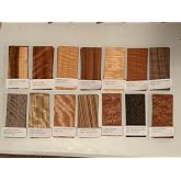 Exotic Fingerboard Wood Veneer Pack, 70 Pieces, Maple | Makes 14 Boards, Pre Cut